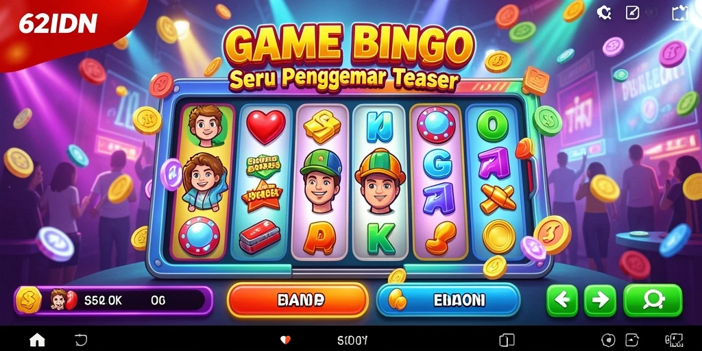 Tampilan gameplay Bingo yang menarik di 62IDN.