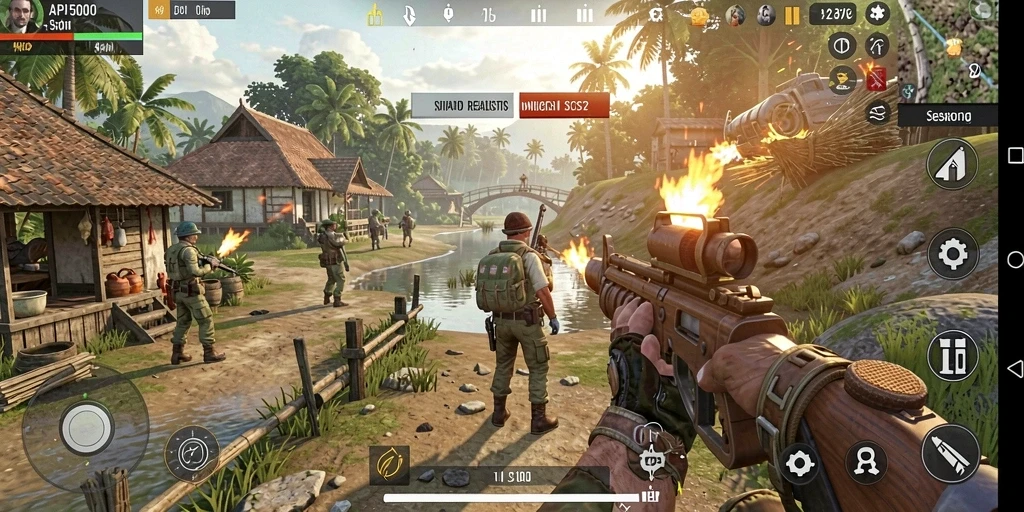 Screenshot gameplay API5000 menampilkan aksi mendebarkan dalam simulasi.