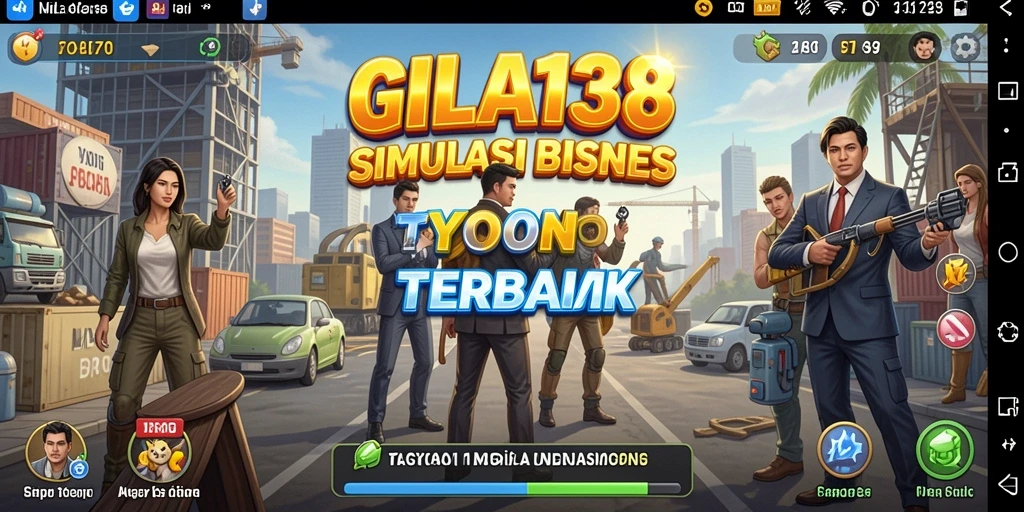 Tangkapan layar gameplay GILA138 yang menarik dalam simulasi Tycoon.