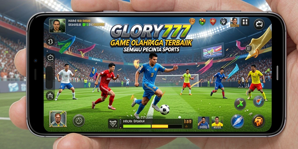 Tangkapan layar gameplay GLORY777 yang menunjukkan aksi seru di lapangan.