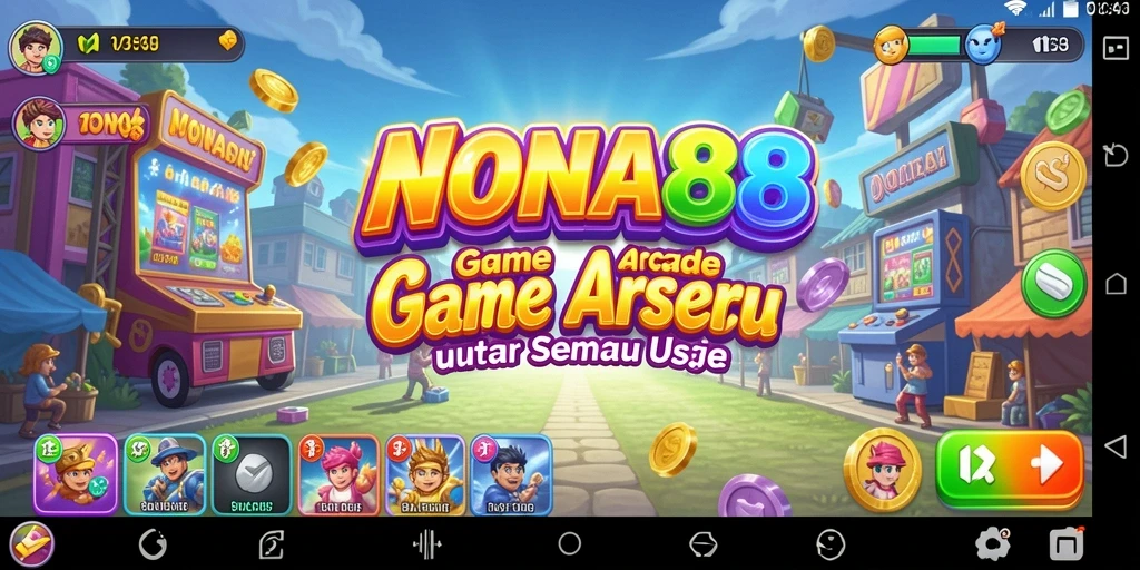 Tangkapan layar NONA88 menampilkan gameplay Arcade yang mengasyikkan.