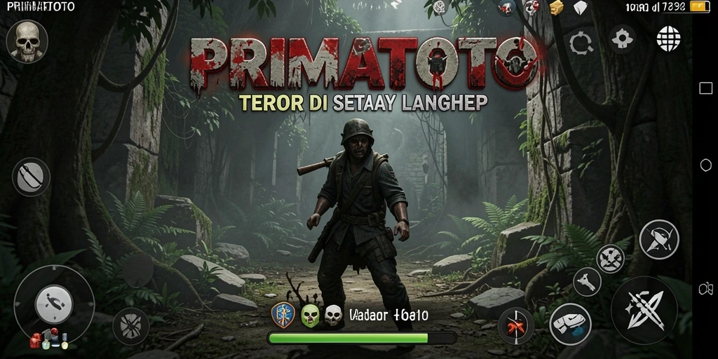 Gameplay menegangkan di dunia Horror PRIMATOTO.