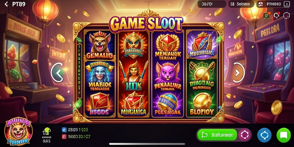 Screenshot gameplay PT89 menunjukkan keseruan bermain Slot.